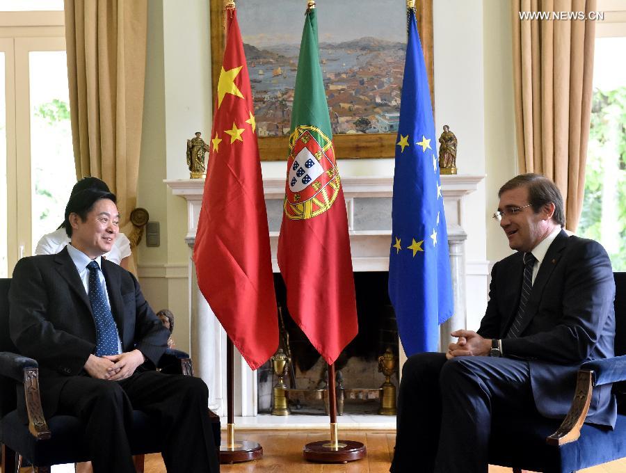 مسؤول بارز بالحزب الشيوعي الصيني يدعو لتعزيز التعاون بين الصين والبرتغال