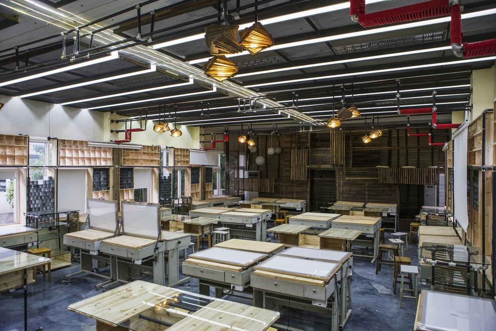 طلبة بووهان يصنعون قاعة التدريس الأكثر إبداعا في الصين