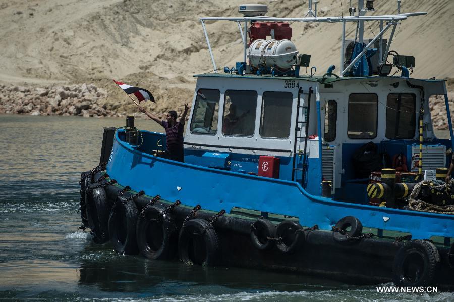 مصر تعلن ان قناة السويس الجديدة "آمنة" تماما للملاحة لكافة انواع السفن