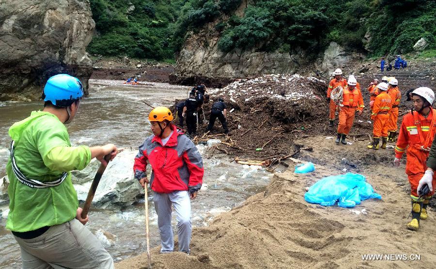 مصرع 7 أشخاص وفقدان شخصين فى فيضانات بشمال غرب الصين