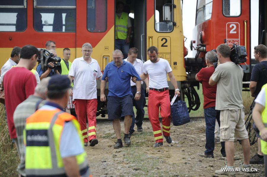 ارتفاع عدد المصابين في حادث تصادم قطارين في المجر إلى 19 شخصا