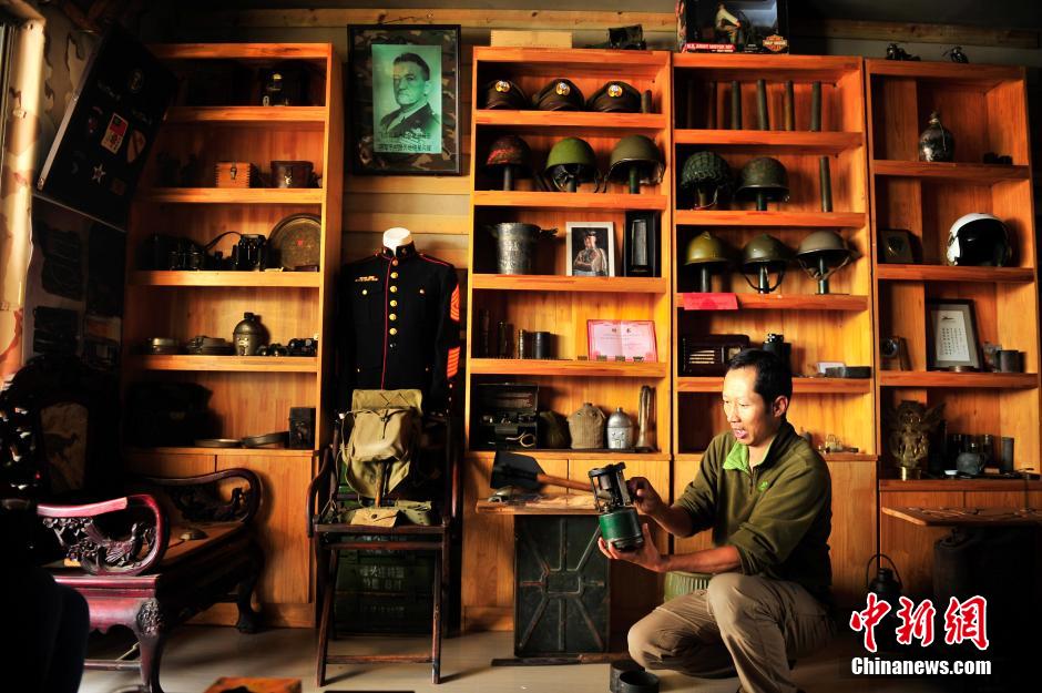  جمع 4000 قطعة من الآثار التاريخية للحرب العالمية الثانية في كونمينغ  