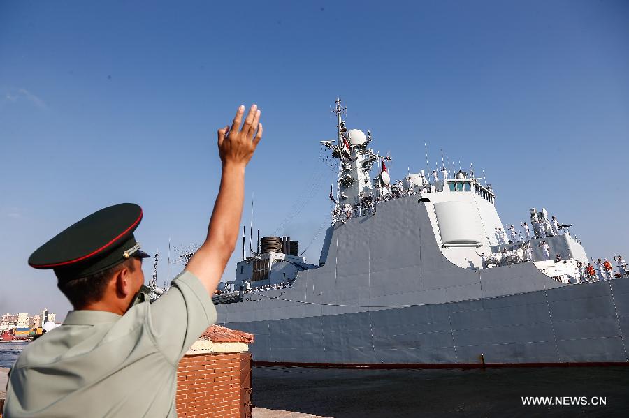 "أسطول 152" الصيني يغادر مصر بعد زيارة استمرت 5 أيام
