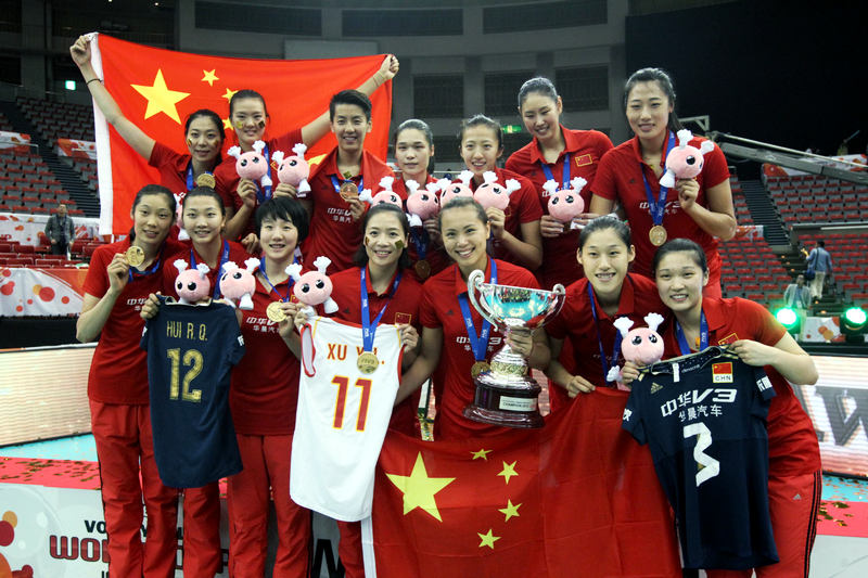 المنتخب الصيني للسيدات يتوج بكأس العالم للكرة الطائرة