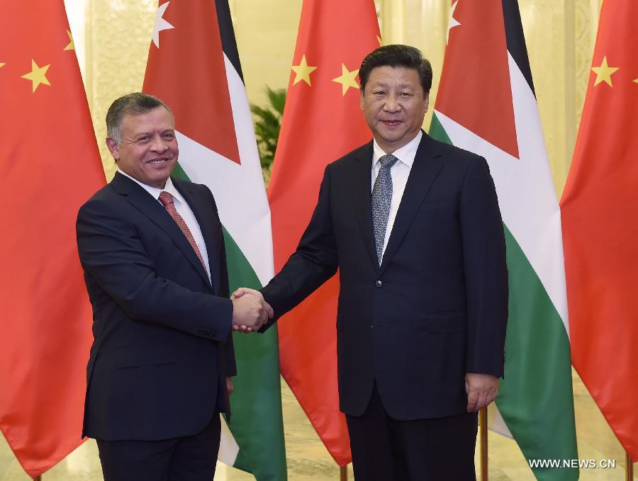 الصين والأردن تعلنان شراكة استراتيجية بينهما