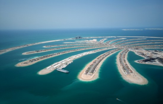 جزيرة النخيل في دبي: واحدة من أكبر مشاريع  الإعمار على الأرض