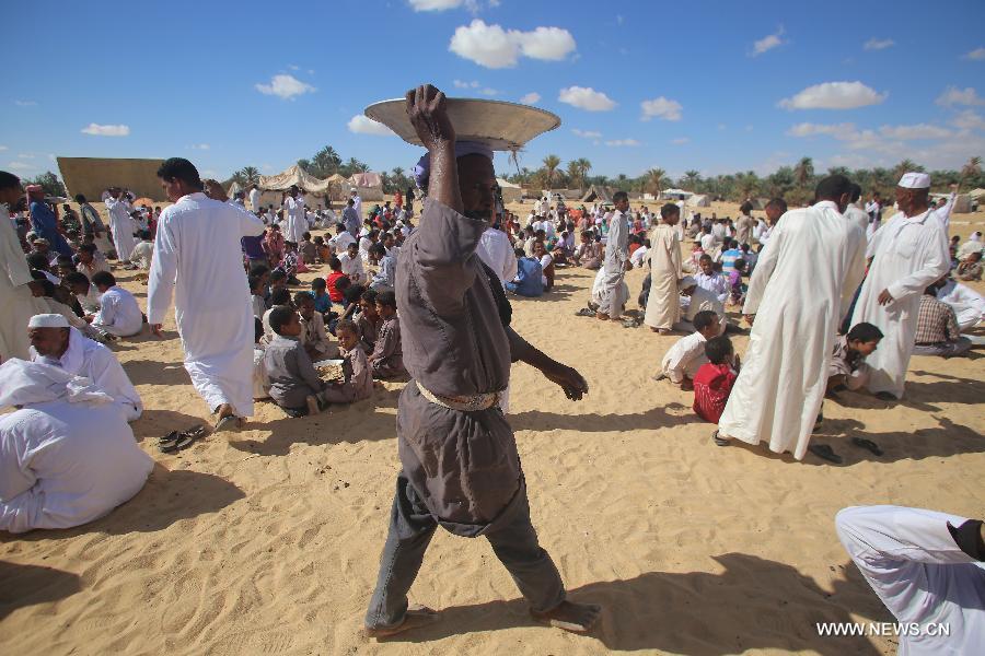 المهرجان الثقافي بواحة سيوة في غرب مصر