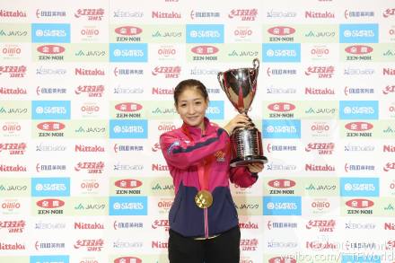 الصينية ليو شيوين تحرز رابع بطولة عالمية في رصيدها في كرة الطاولة
