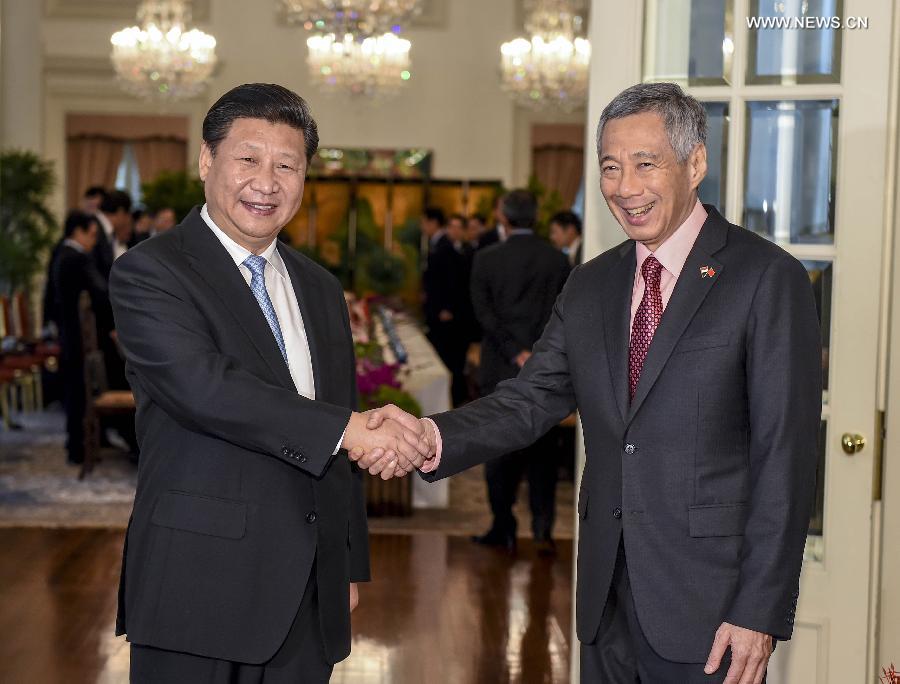 تقرير اخباري: زيارة شي تدفع العلاقات بين الصين وسنغافورة الى مستوى جديد