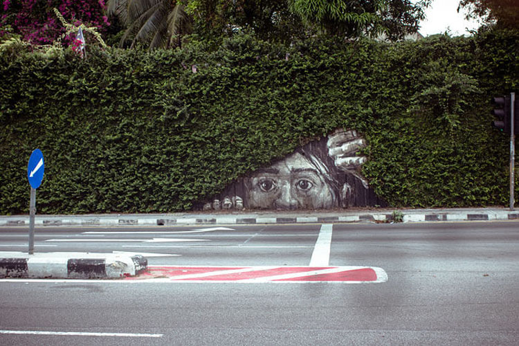 صور:مشاهد فريدة يمتزج فيها الفن والطبيعة في الشوارع