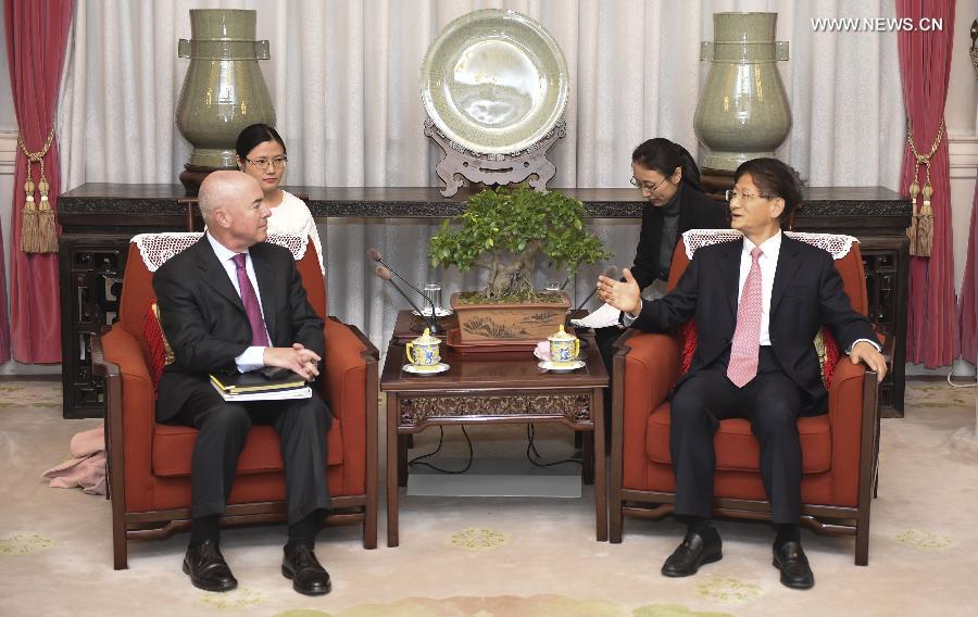 مسؤول صيني بارز يؤكد على التعاون مع الولايات المتحدة في مكافحة الجريمة الالكترونية