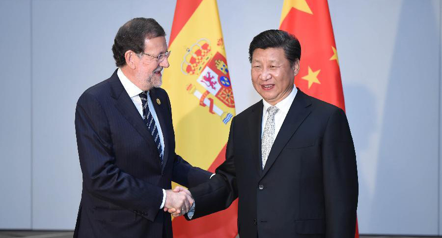 شي: الصين ترحب بمشاركة اسبانيا الفعالة فى مبادرة الحزام والطريق