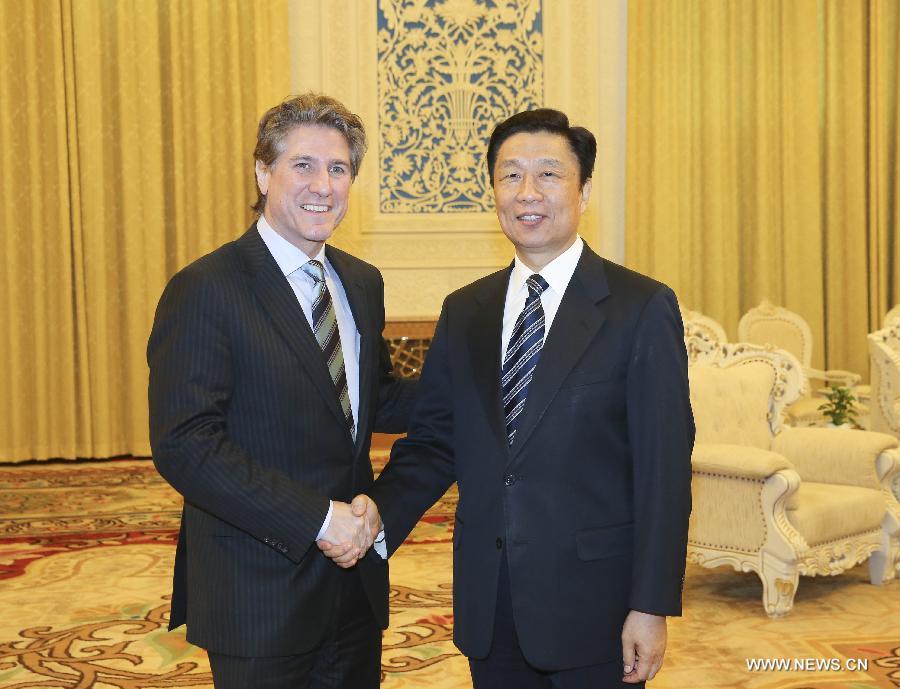 نائب الرئيس الصيني يلتقي بنظيره الأرجنتيني