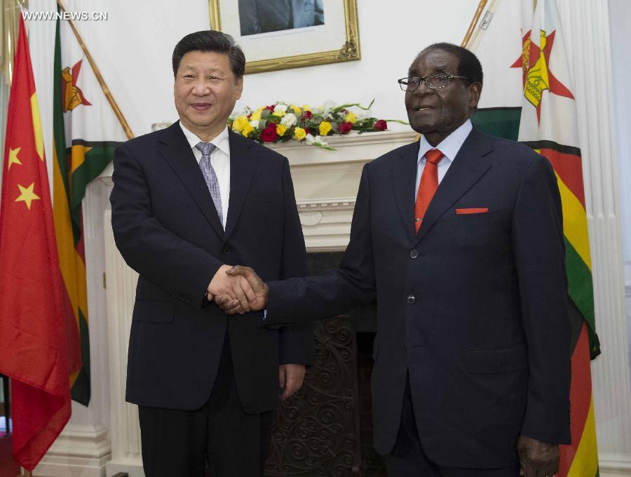 الصين وزيمبابوي تتفقان على تعزيز التعاون العملي من أجل التنمية المشتركة