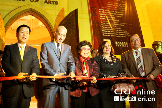 إقامة معرض فنون الدهان الصينية فى مصر  