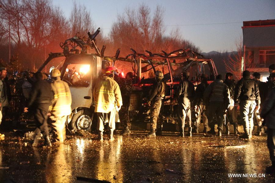 مصرع 8 أشخاص فى سيارة مفخخة بالقرب من السفارة الروسية فى كابول