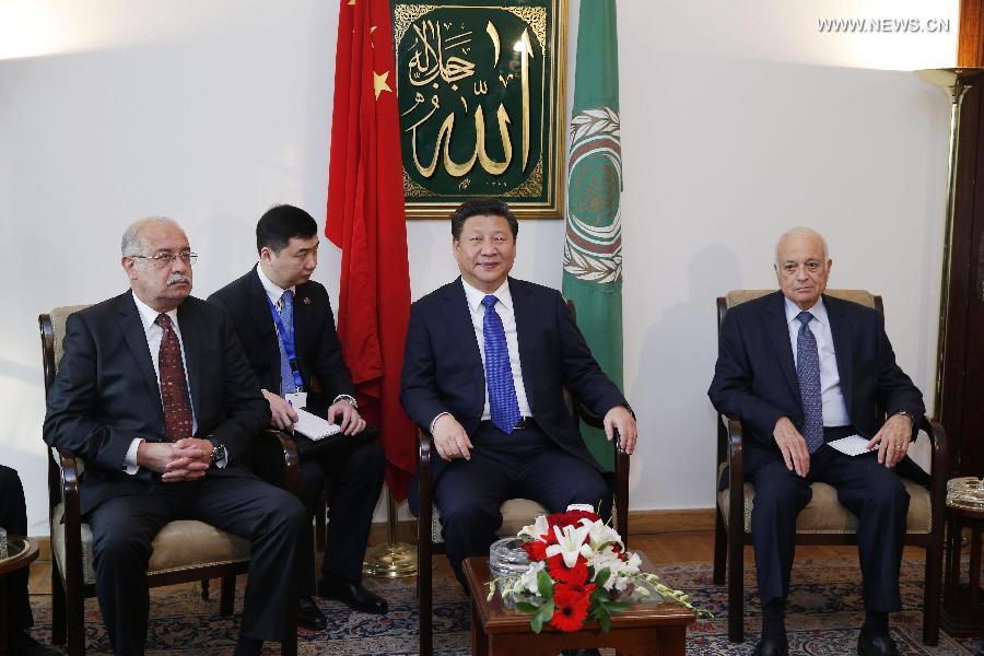 الرئيس الصيني: الصين تؤيد العالم العربي فى حل مشكلاته بنفسه