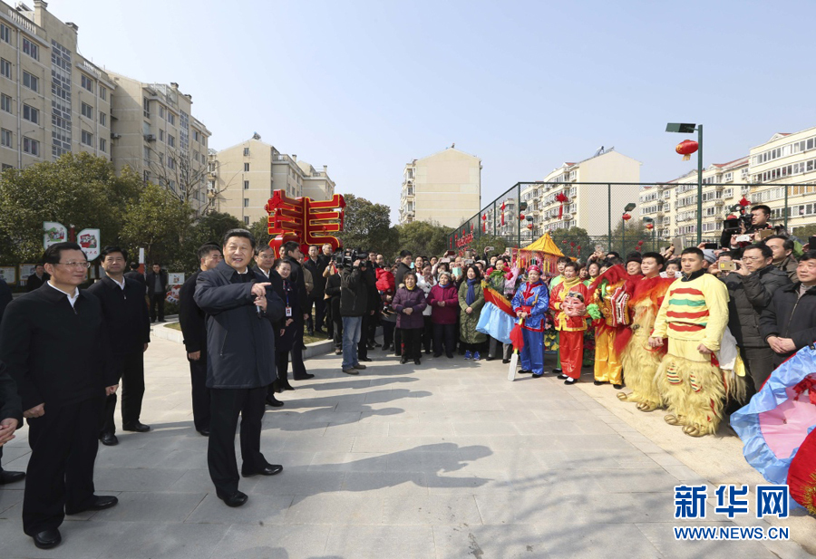 الرئيس الصيني يزور مناطق قاعدة ثورية قبل احتفال عيد الربيع
