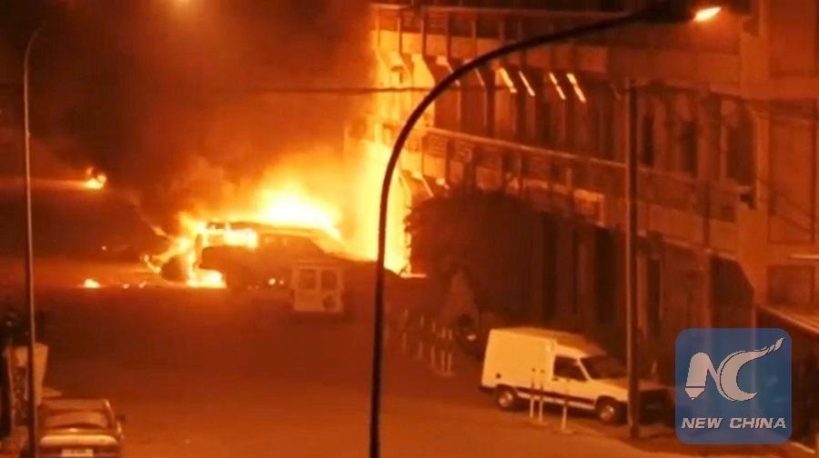 مصرع 17 شخصا في حريق باحد الفنادق شمالي العراق