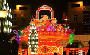 اقامة معرض الفوانيس في تيانجين للاحتفال بعيد الفوانيس الصيني