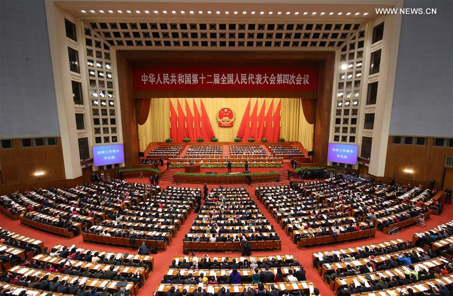 افتتاح الدورة السنوية للجهاز التشريعي الوطني للصين