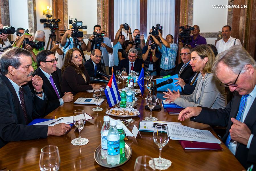 الاتحاد الأوروبى وكوبا يوقعان اتفاقية لتطبيع العلاقات
