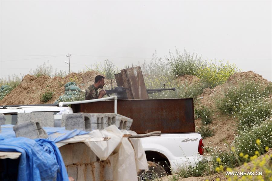 العراق: عملية امنية لاستعادة بلدة بكركوك شن منها تنظيم الدولة الاسلامية قصفا بمواد سامة