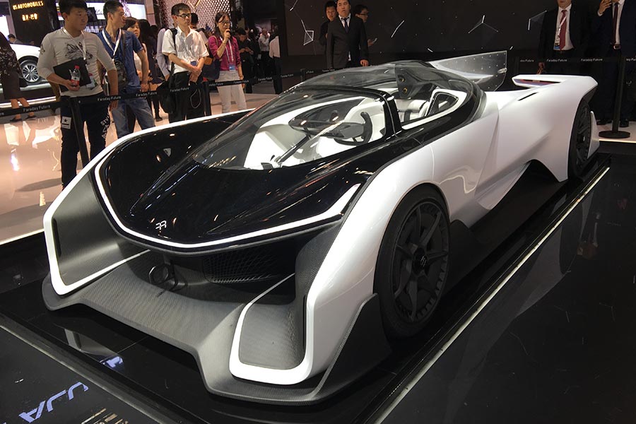 تصميمات متألقة في معرض الصين الدولي للسيارات