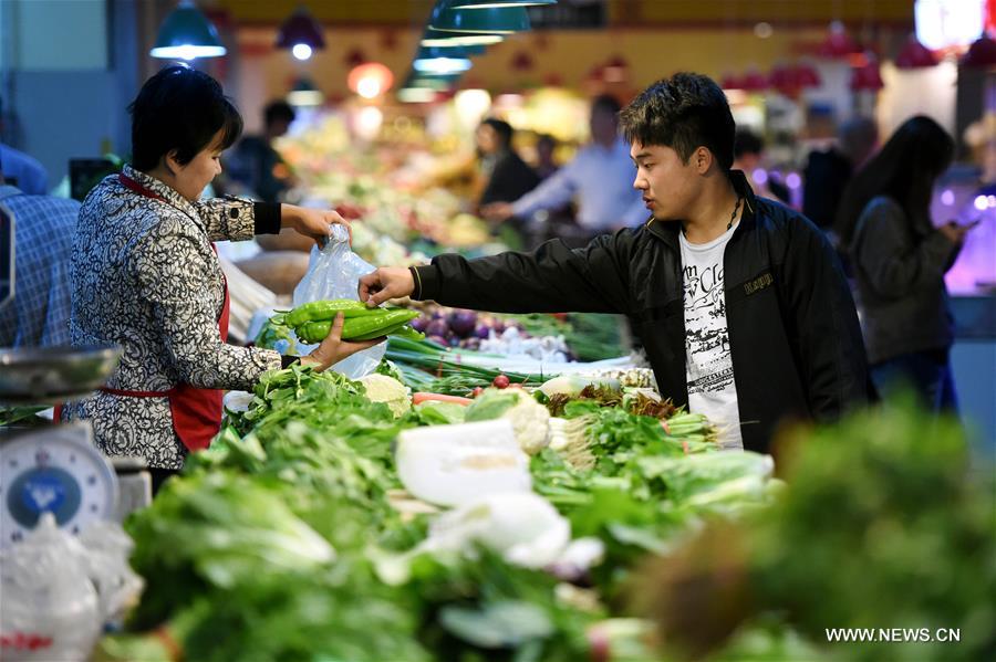 ارتفاع مؤشر أسعار المستهلكين في الصين 2.3% في ابريل