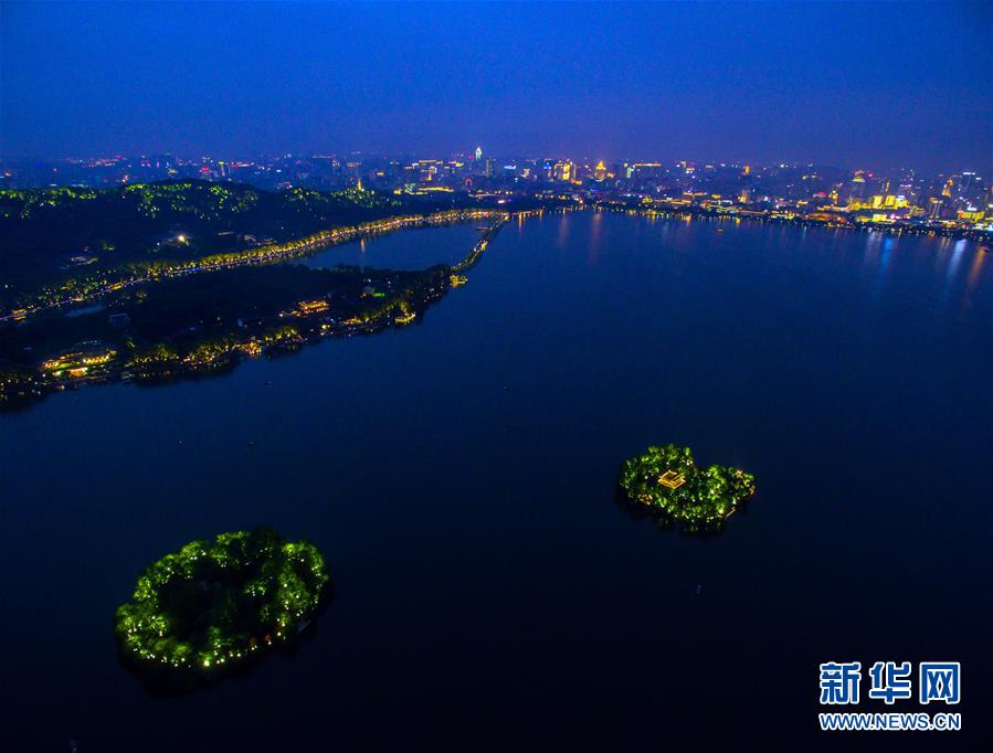 الصور الجوية لمناظر هانغتشو،المدينة المستضيفة لقمة G20 عام 2016