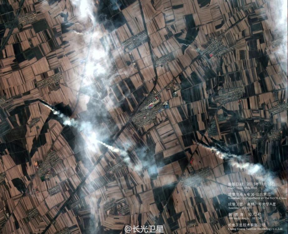 مشاهد واضحة للأرض إلتقطها القمر الصناعي البصري الصيني