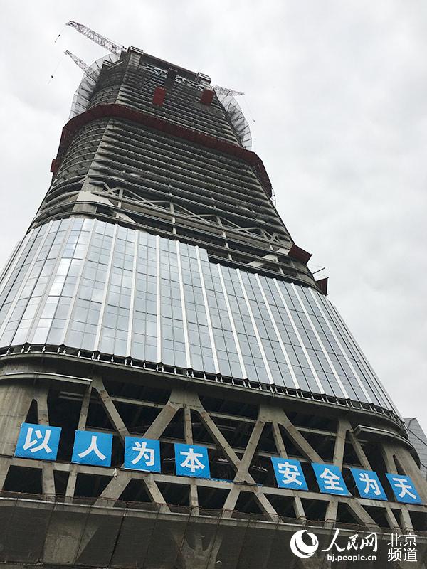 أشغال أعلى مبنى في بكين ستنتهي العام القادم