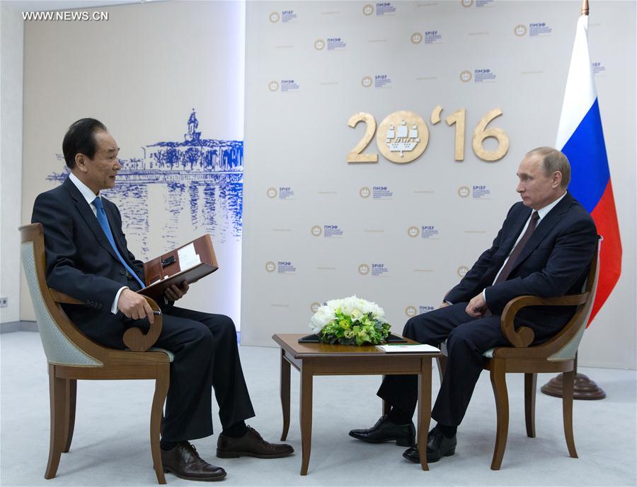 بوتين يشيد بالتعاون الروسي ــ الصيني ويتوقع إمكانيات كبيرة في إطار مبادرة الحزام والطريق