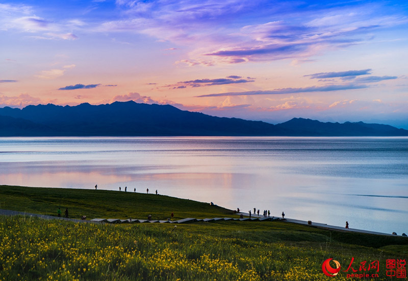 بحيرة سليم، أجمل البحيرات في شينجيانغ