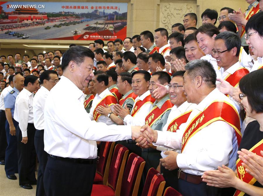 الرئيس الصيني يدعو لجهود متجددة لتعزيز التضامن العسكري- المدني