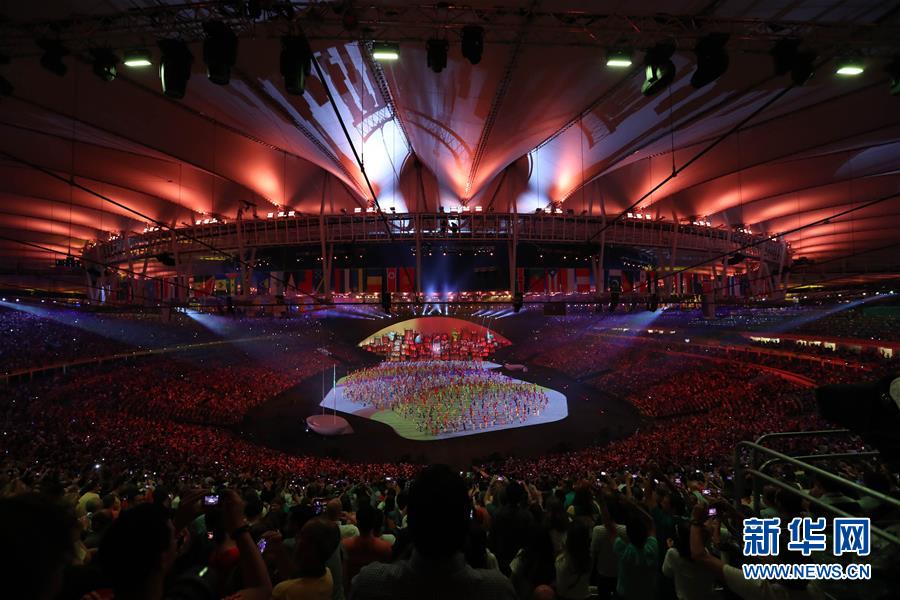 حفل الافتتاح للأولمبية ريو دي جانيرو