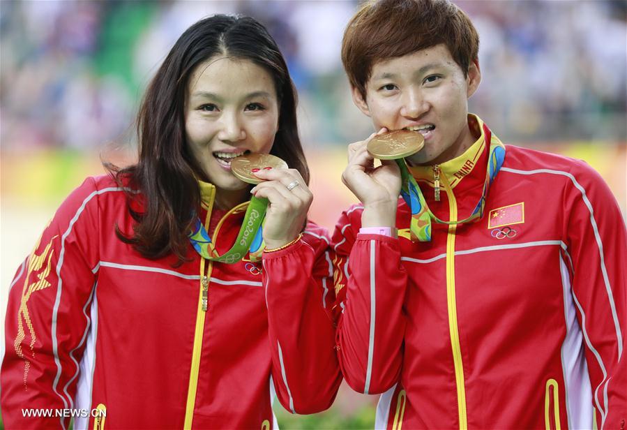 الصين تحرز ذهبية سباق السرعة للدرجات لفرق السيدات في ريو