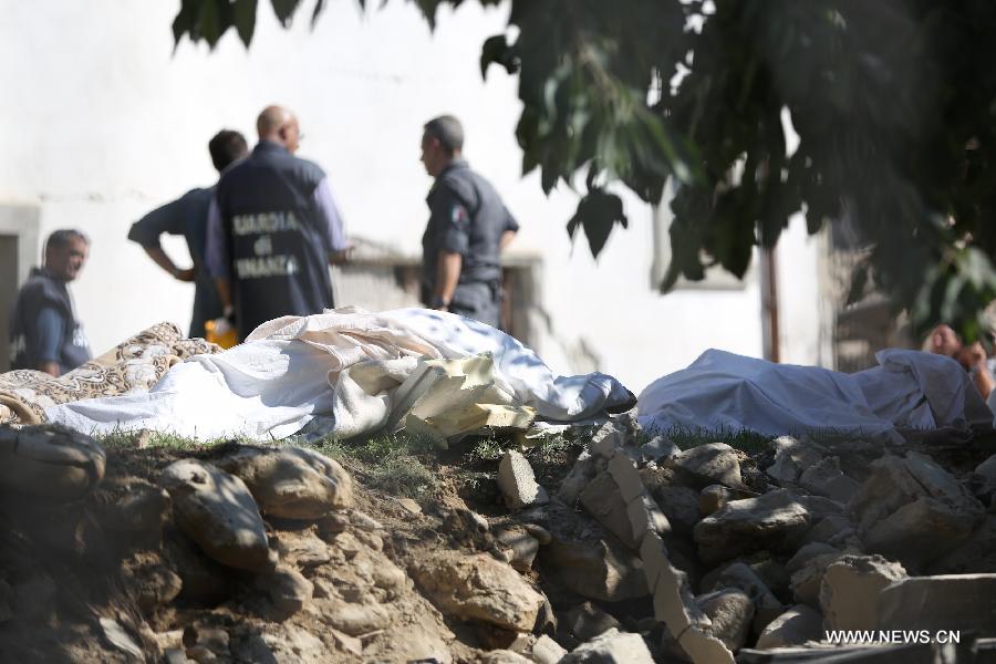تقرير إخباري: حصيلة زلزال إيطاليا ترتفع الى 159 قتيلا وفرق الإنقاذ تواصل البحث عن أحياء