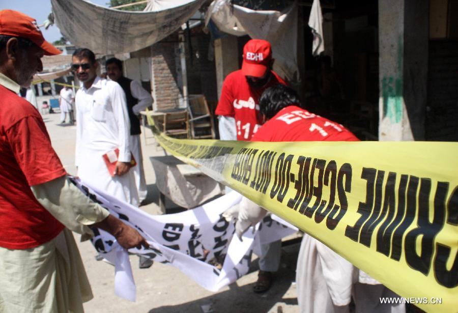 مصرع 12 وإصابة 27 بجراح في هجوم انتحاري على محكمة في باكستان