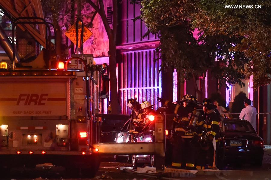 إدارة الإطفاء: 29 جريحا إثر انفجار في نيويورك