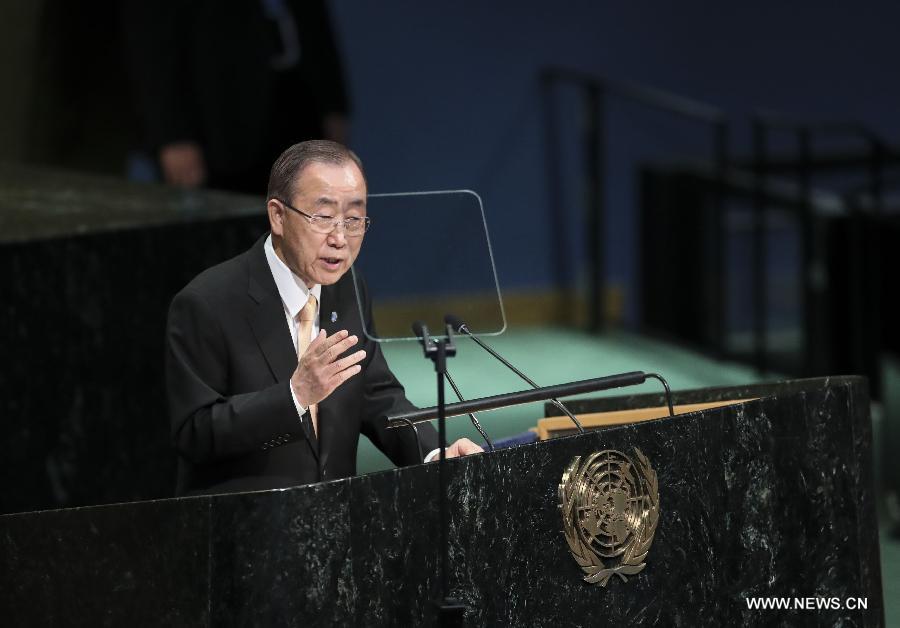 الأمين العام للأمم المتحدة يحث على بذل جهود لتنفيذ اتفاق باريس بحلول نهاية 2016