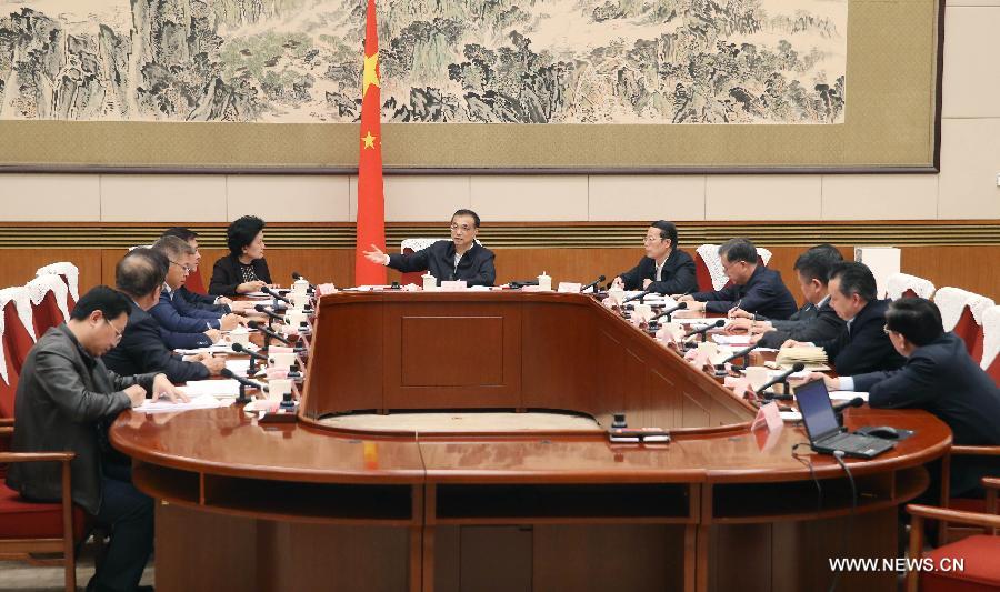 رئيس مجلس الدولة الصيني واثق من تحقيق أهداف التنمية الرئيسية لعام 2016
