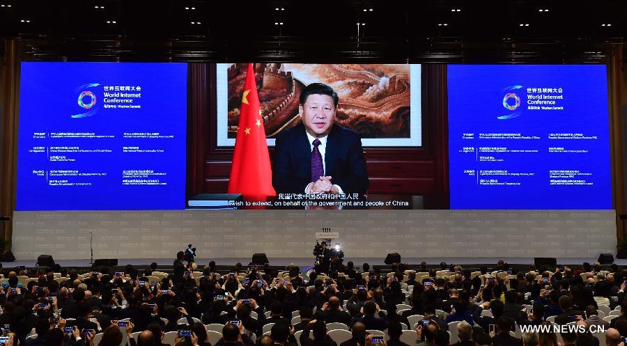 الرئيس الصيني يشدد على التعاون الدولي في حوكمة فضاء الشبكة الالكترونية