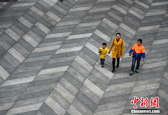 لوحات ثلاثية الأبعاد لشوارع مدينة تشونغتشينغ