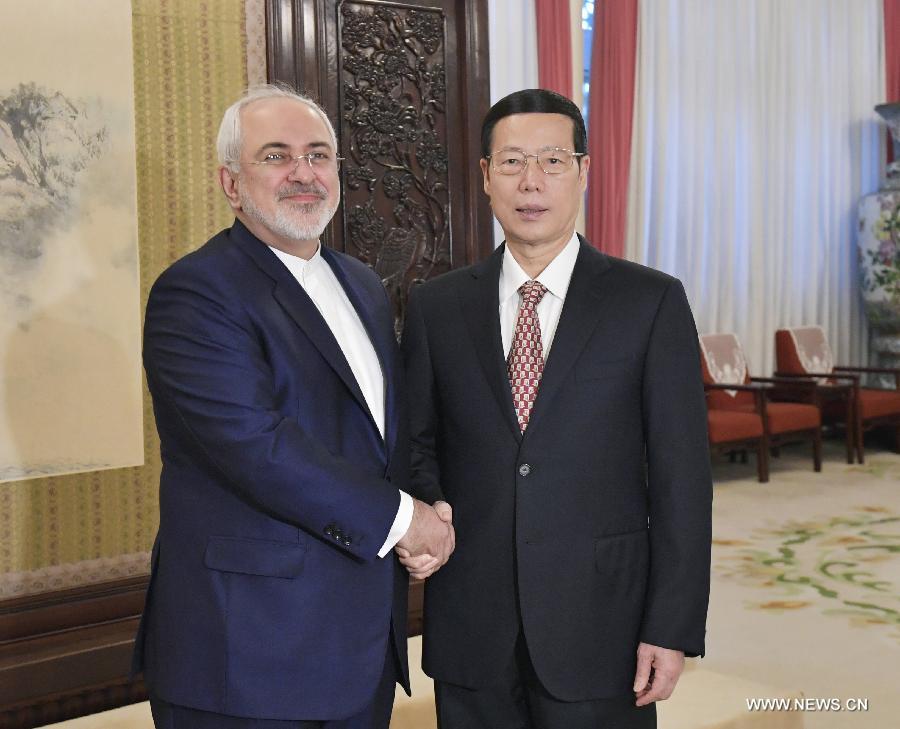 الصين وإيران تتعهدان بتعزيز الشراكة الاستراتيجية الشاملة