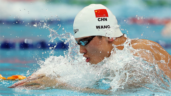 الصين حصدت ذهبيتها العالمية الأولى فى السباحة المتنوعة للرجال