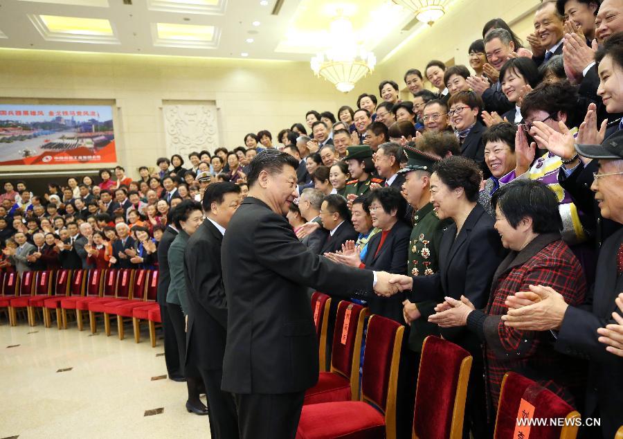 الرئيس الصينى يؤكد على ضرورة تعزيز فضائل الأسرة