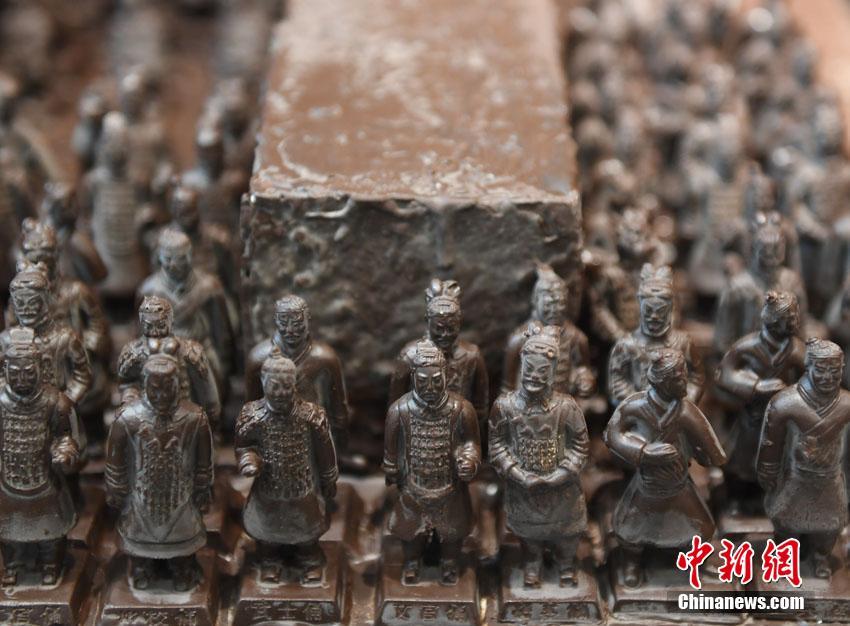 عرض 700 تحفة مصنوعة من الشوكولاته في تشانغتشون