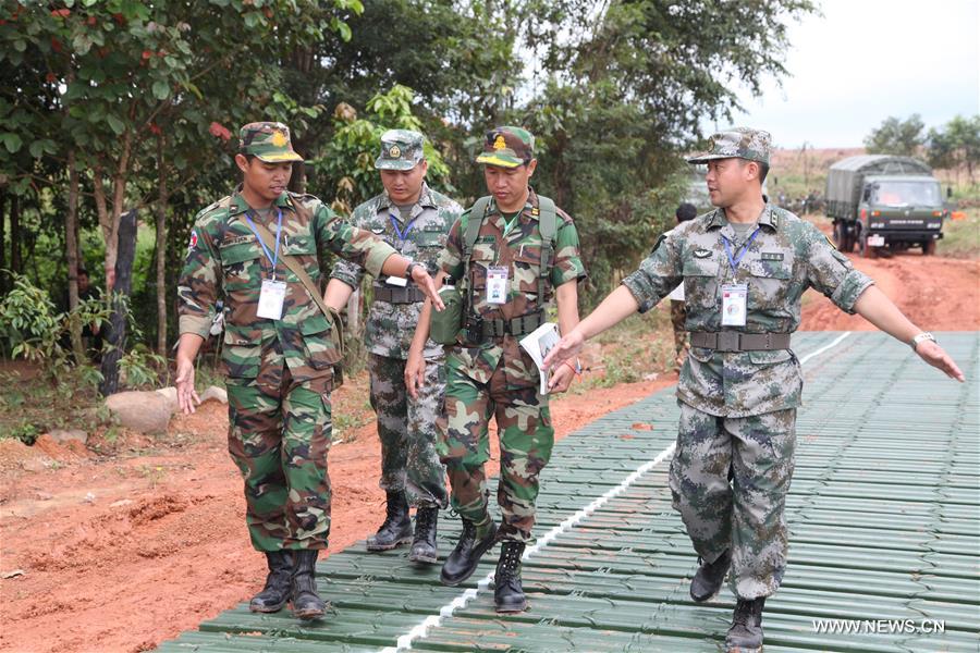 اختتام المناورات المشتركة بين كمبوديا والصين بنجاح