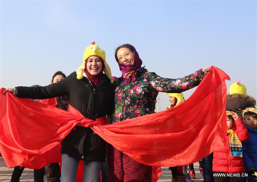 مهرجان القش في شمال شرقي الصين